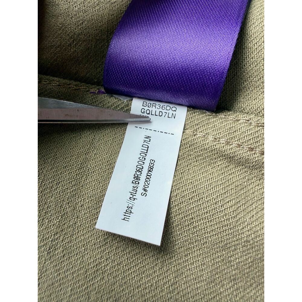 Ralph Lauren Collection Purple Label Bacall Hand Painted Utility Jacket Size 8 - Picture 16 of 16